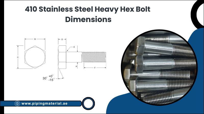 410 Stainless Steel Heavy Hex Bolt Dimensions 410 Stainless Steel Heavy Hex Bolt Dimensions