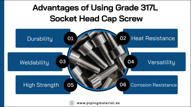 Advantages of Using Grade 317L Socket Head Cap Screw Advantages of Using Grade 317L Socket Head Cap Screw