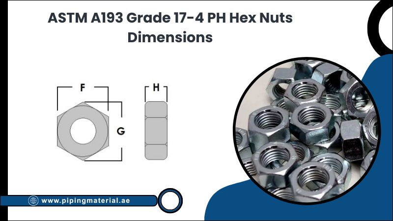 ASTM A193 Grade 17-4 PH Hex Nuts Dimensions ASTM A193 Grade 17-4 PH Hex Nuts Dimensions