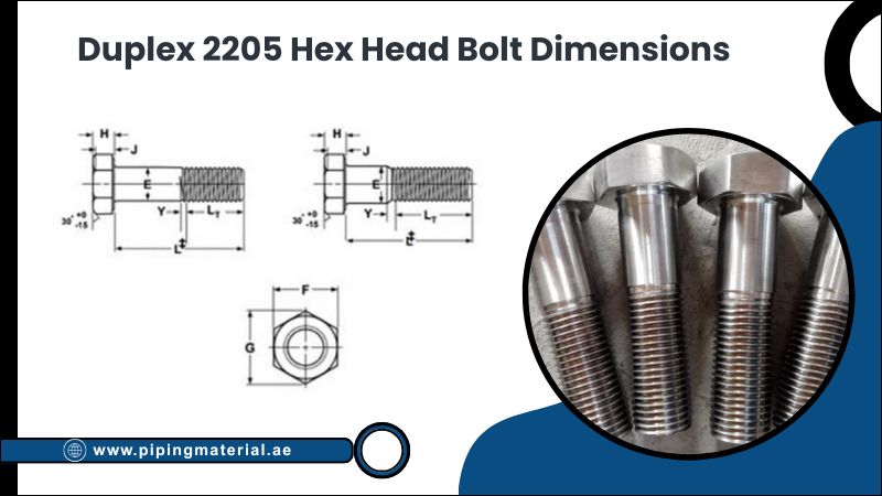 Duplex 2205 Hex Head Bolt Dimensions Duplex 2205 Hex Head Bolt Dimensions