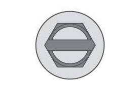 External Slotted Drive 