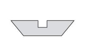 Flat Undercut Head
