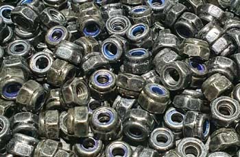 SS Hex Lock Nuts