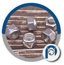 Stainless Nylon Hex Nuts Stainless Nylon Hex Nuts
