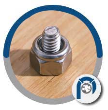 Stainless Steel 18-8 Wedge Lock Nuts Stainless Steel 18-8 Wedge Lock Nuts