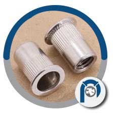 Stainless Steel Grades 18/8 Hex Rivet Nuts
