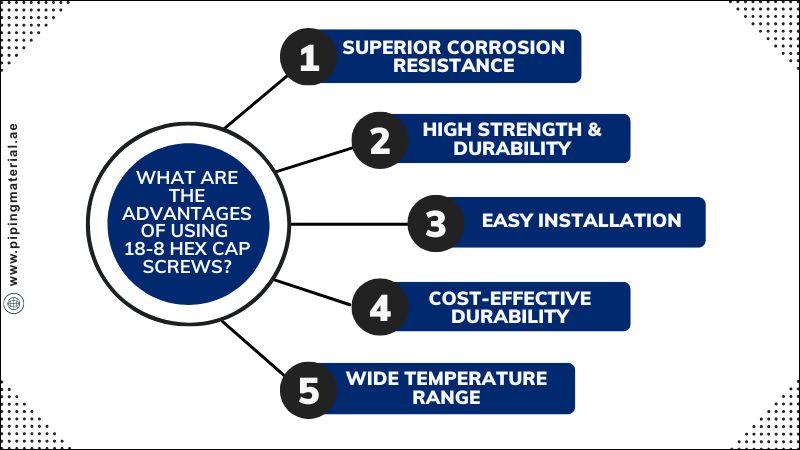 What Are the Advantages of Using 18-8 Hex Cap Screws? What Are the Advantages of Using 18-8 Hex Cap Screws?