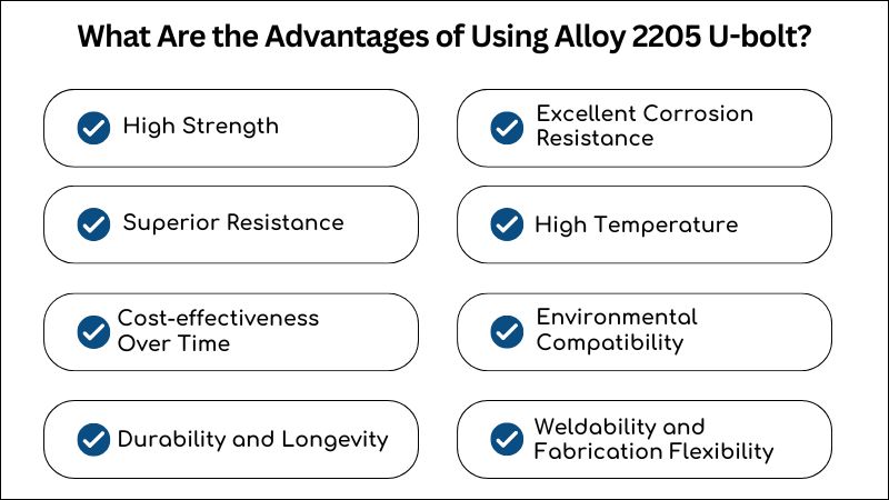 What Are the Advantages of Using Alloy 2205 U-bolt? What Are the Advantages of Using Alloy 2205 U-bolt?