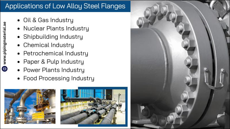 Applications of Low Alloy Steel Flanges