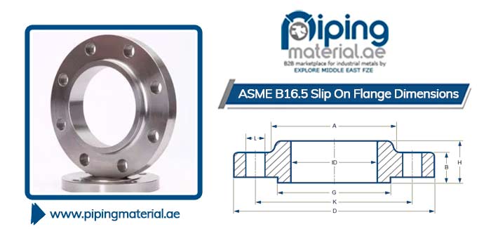 Dimension Chart of Slip On Flange