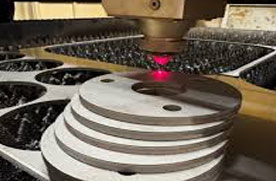 Cutting for make Raw Flange