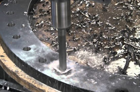 Drilling Bolt Holes