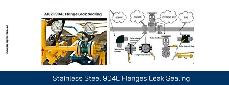 Stainless Steel 904l Flanges Leak Sealing