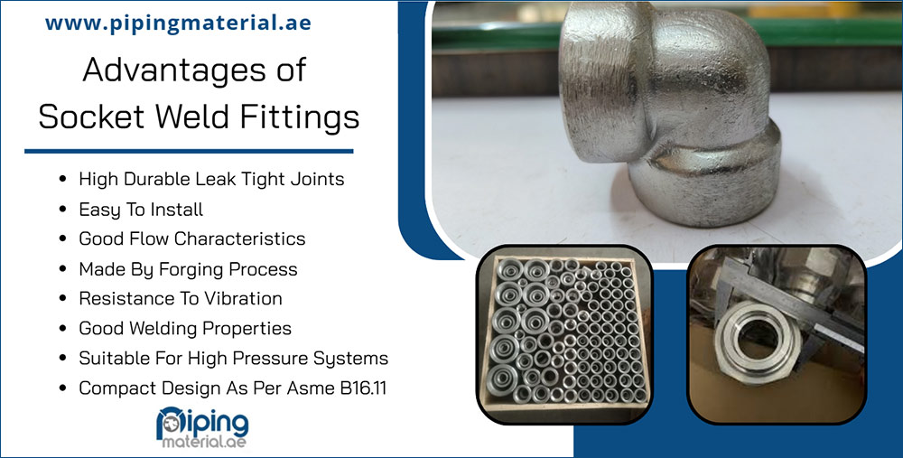 advantages of socket weld fittings
