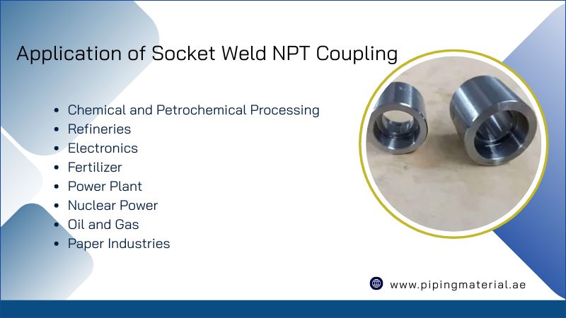Socket weld coupling | stainless steel SW half/ full coupling