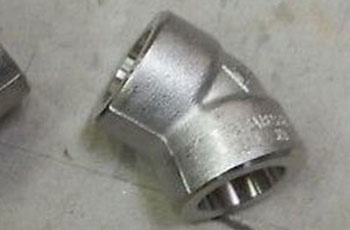 Hastelloy 45° Long Radius Socket Weld Elbow