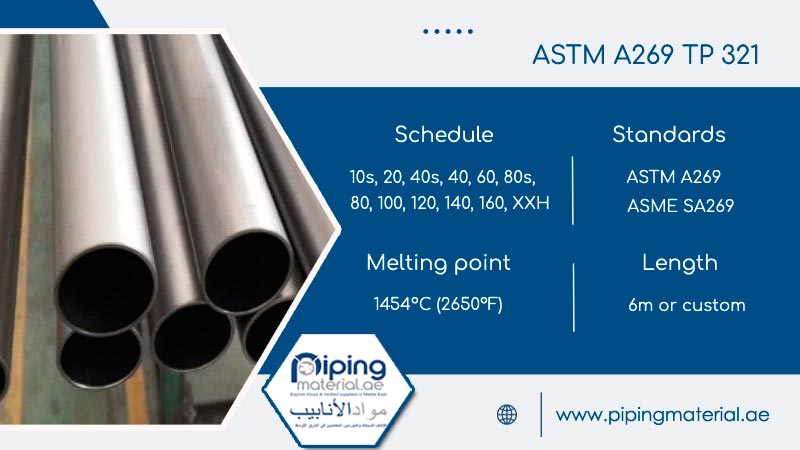ASTM A269 TP321 Tube ASTM A269 TP321 Tube