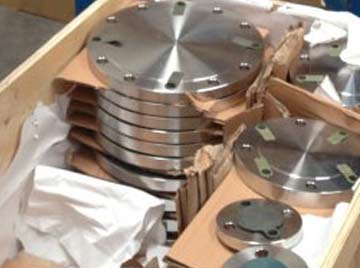 Inox 440C Socket weld blind flanges Inox 440C Socket weld blind flanges