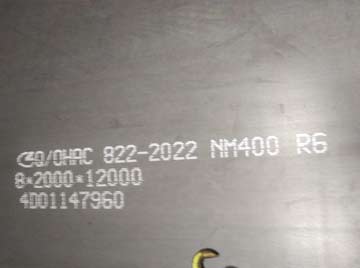 AR550 Plate