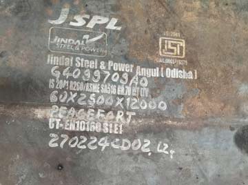 ASTM A516 Grade 60 Plate Inventory in Saudi Arabia ASTM A516 Grade 60 Plate Inventory in Saudi Arabia