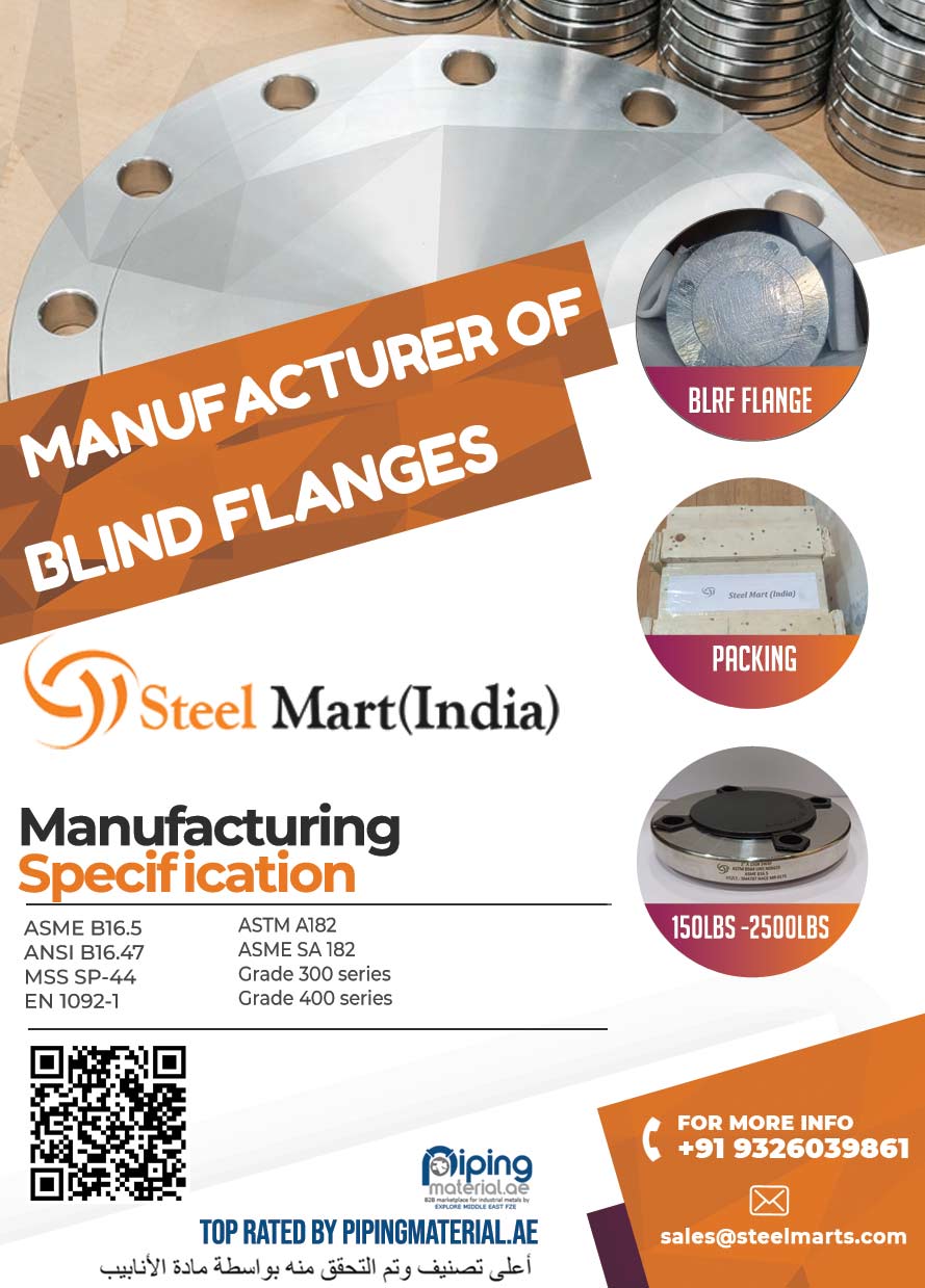 Blind Flange Manufacturer in India