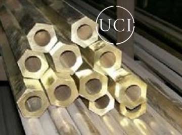 Brass Hexagonal Tubes