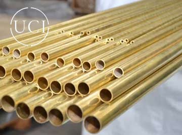 Brushed Brass Pipe