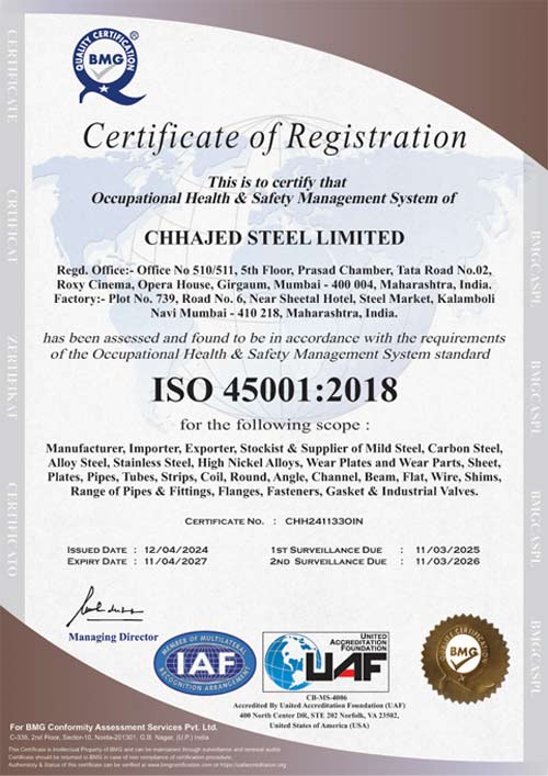 ISO 45001: 2018