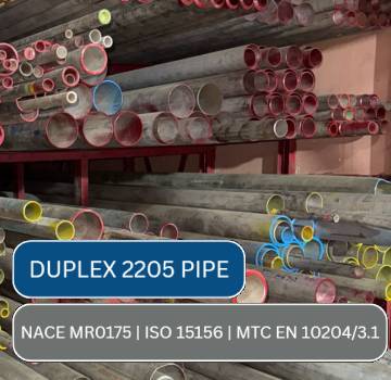 Duplex 2205 Pipe Supplier in India Duplex 2205 Pipe Supplier in India