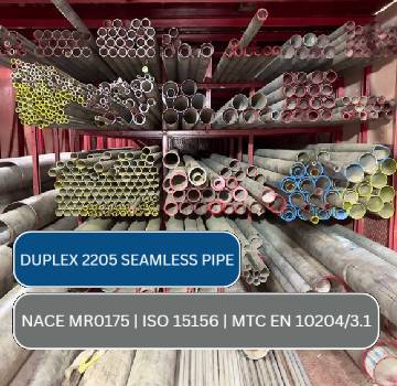 Duplex 2205 Seamless Pipe stockist in India Duplex 2205 Seamless Pipe stockist in India