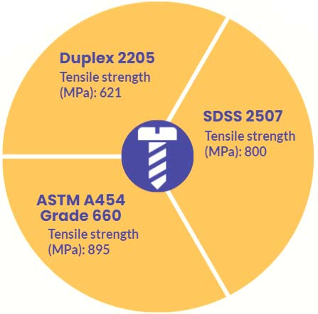 Duplex and Super Duplex Fasteners Duplex and Super Duplex Fasteners