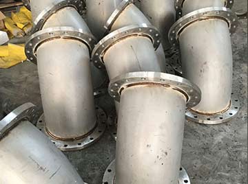 Duplex Flanges Elbow