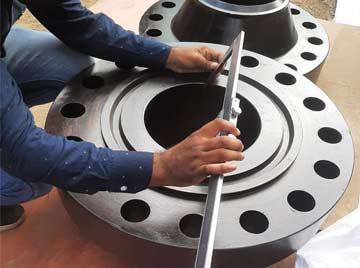 Flange fabrication work for Saudi Aramco Flange fabrication work for Saudi Aramco