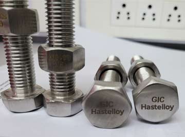 Hastelloy Fasteners Manufacturer in India Hastelloy Fasteners Manufacturer in India