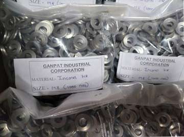 Hastelloy Flat Washer