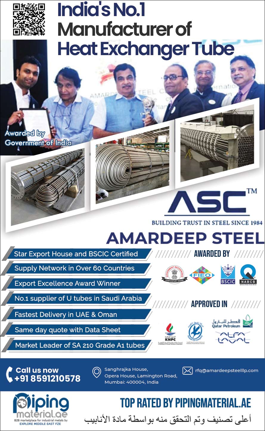 Heat Exchanger Tube Manufacturer in India