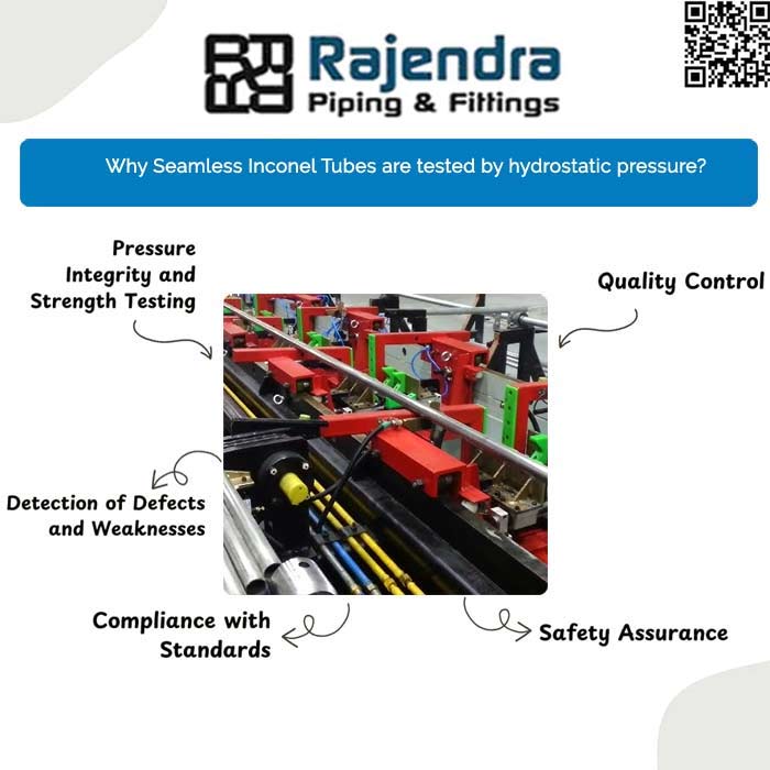 Hydrostatic pressure tested Inconel tubes Hydrostatic pressure tested Inconel tubes