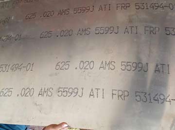 Inconel 625 Sheet