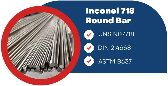 Inconel 718 Round Bar Inconel 718 Round Bar