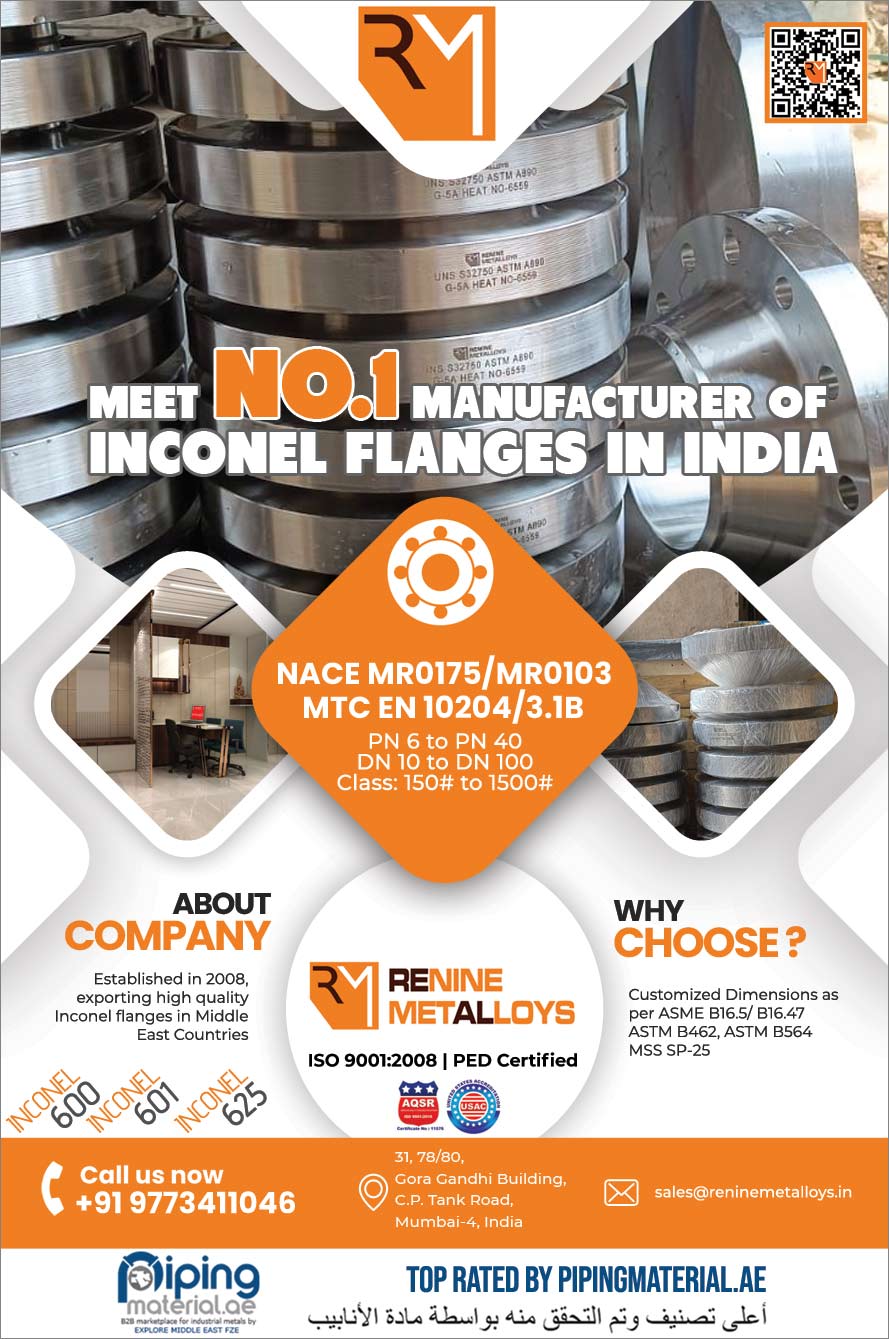 Inconel Flanges Manufacturer in India Inconel Flanges Manufacturer in India