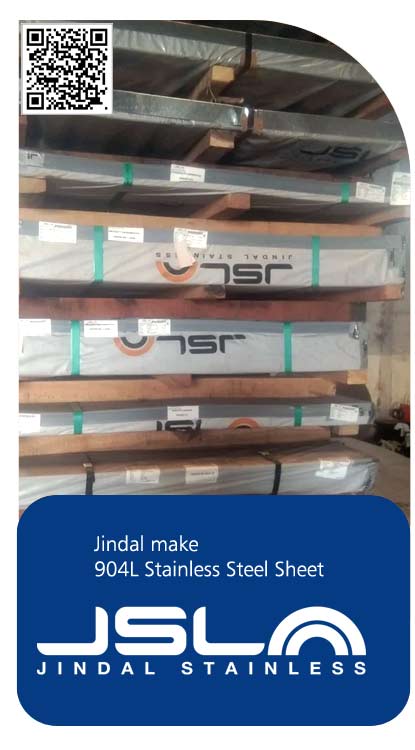 Jindal Make 904L Stainless Steel Sheet