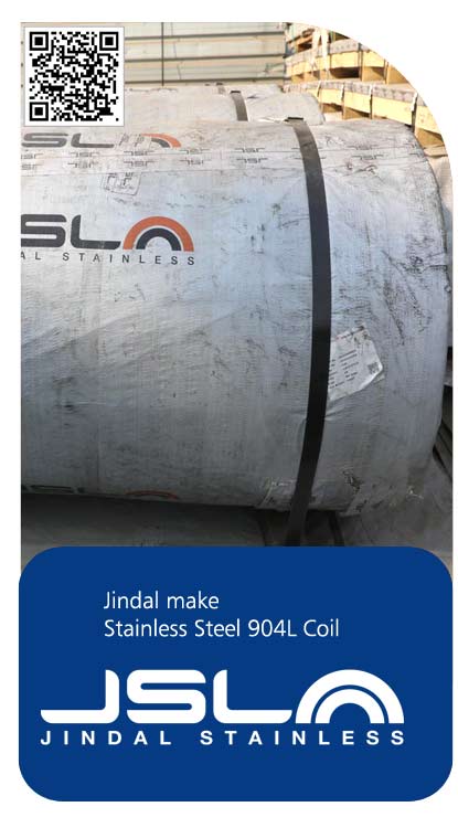Jindal Stainless Steel 904L Coil