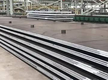 Ex-stock of structural steel plate in India