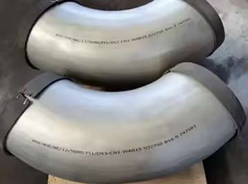 Manufacturer of ASTM A815 UNS S32750 Elbow in India