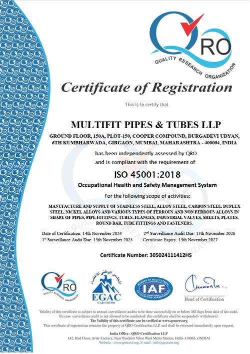 ISO 45001: 2018