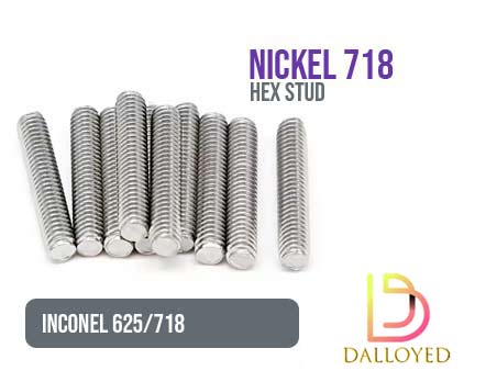 Nickel 718 Hex Stud Nickel 718 Hex Stud