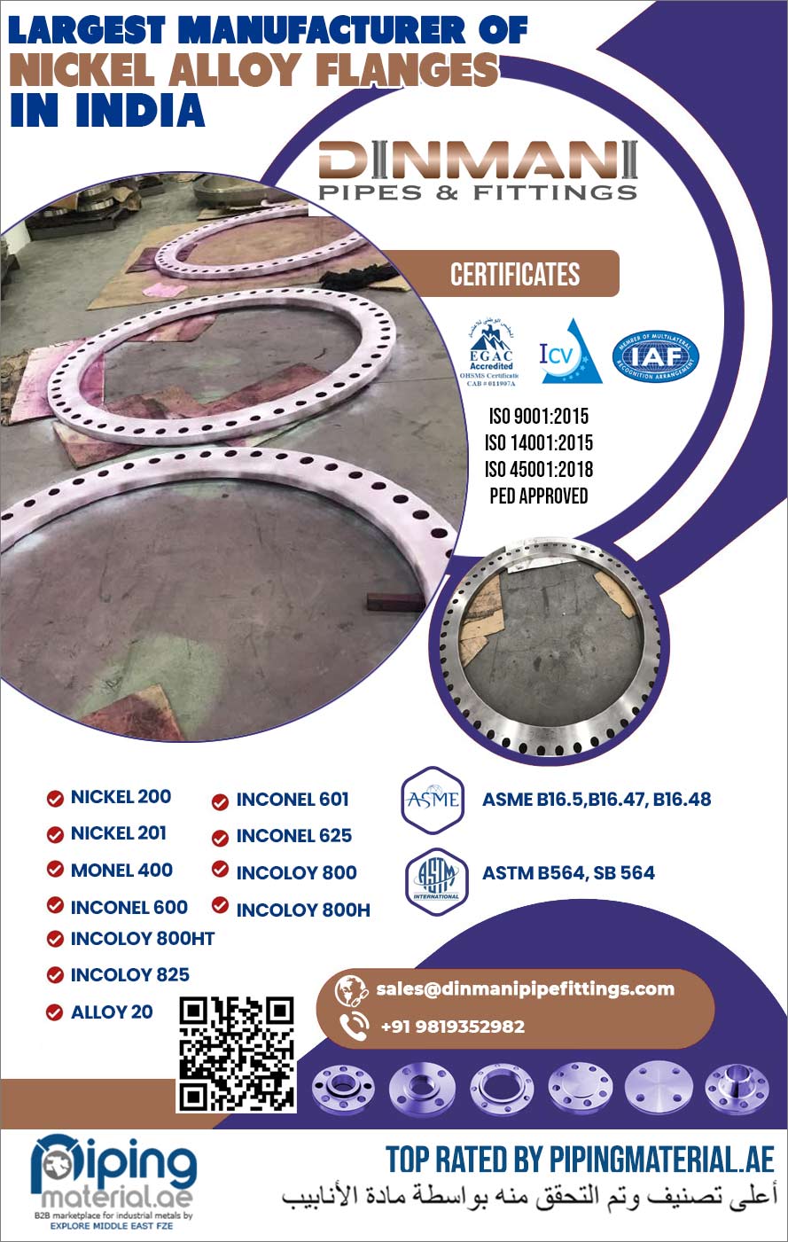 Nickel Alloy Flanges Manufacturer in India