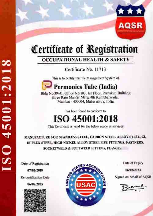 ISO 45001: 2018