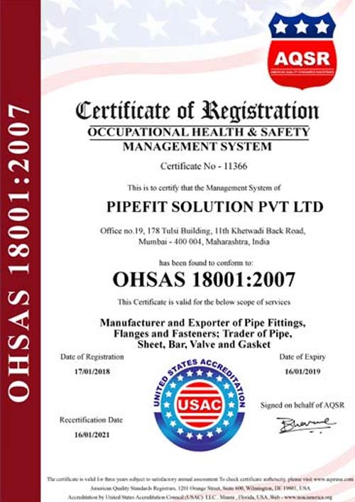 OHSAS 18001: 2007