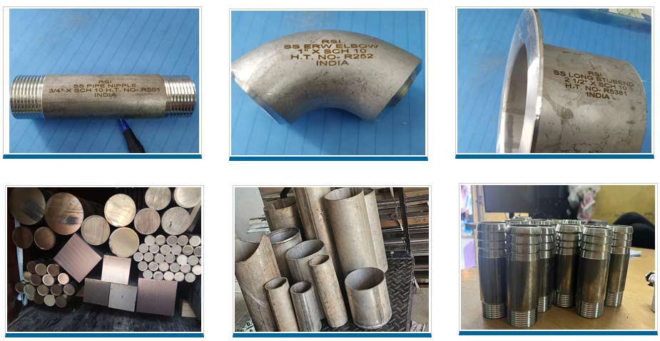 Manufacturer of wrought austenitic stainless steel fittings